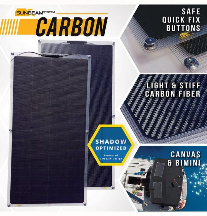 sunbeam-bimini-zonnepaneel-boot SUNBEAM CARBON  T116F TOUGH+ - Image 2