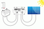 Solar Charge Controller 12V DC 6A 10A