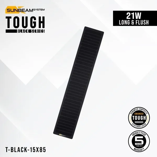 T-Black-15x85-1-600x600 TOUGH BLACK 21W LONG - Image 1