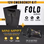 Mobile 12V Charge Kit 62W – Fold + MINI MPPT