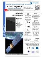 F-430W FULL BLACK DOUBLE GLASS SOLAR PANEL - Image 2