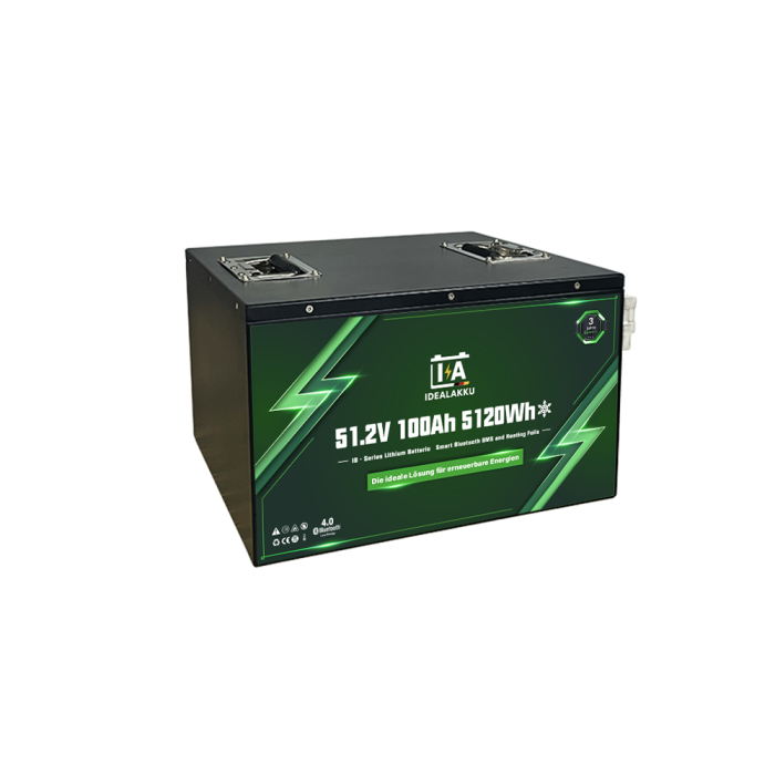 Idealakku IB-Serie LiFePO4-Batterie 48 V 100 Ah mit Smart-BMS und Bluetooth - Image 4