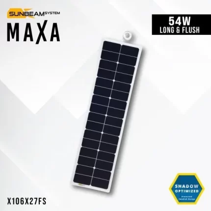 MAXA 54W LONG – FLUSH SOLAR PANEL