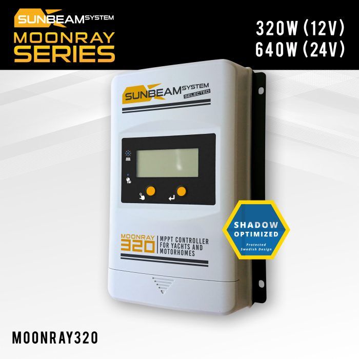 MOONRAY 320 SOLAR CHARGE CONTROLLER - Image 1