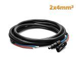PV CABLES SET  2x4 with MC4