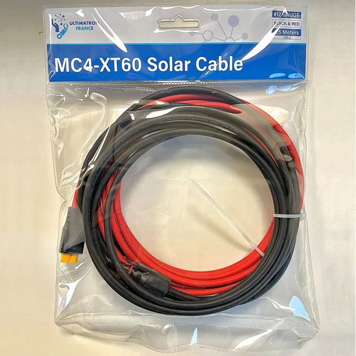 cable solaire MC4 to XT60 3.5 m - Image 4