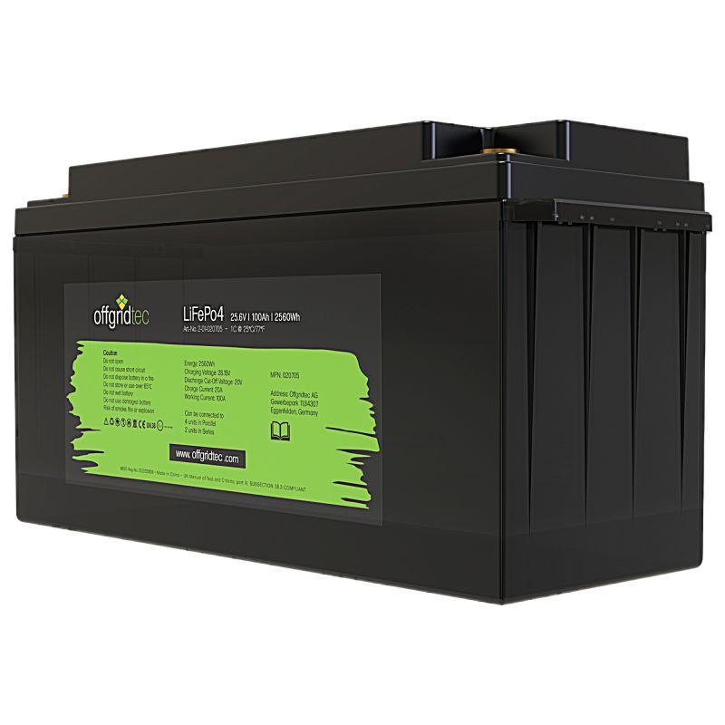 2065415-product_800x800 LifePo4 battery 25.6/100 25.6V 100Ah BMS integrated 2560Wh - Image 1