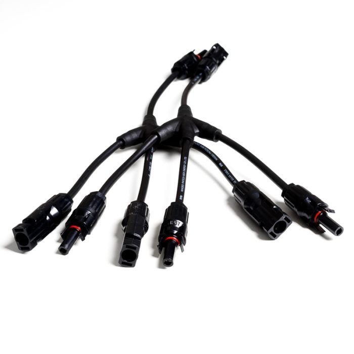 cable connectors 1to3   MC4 - Image 1