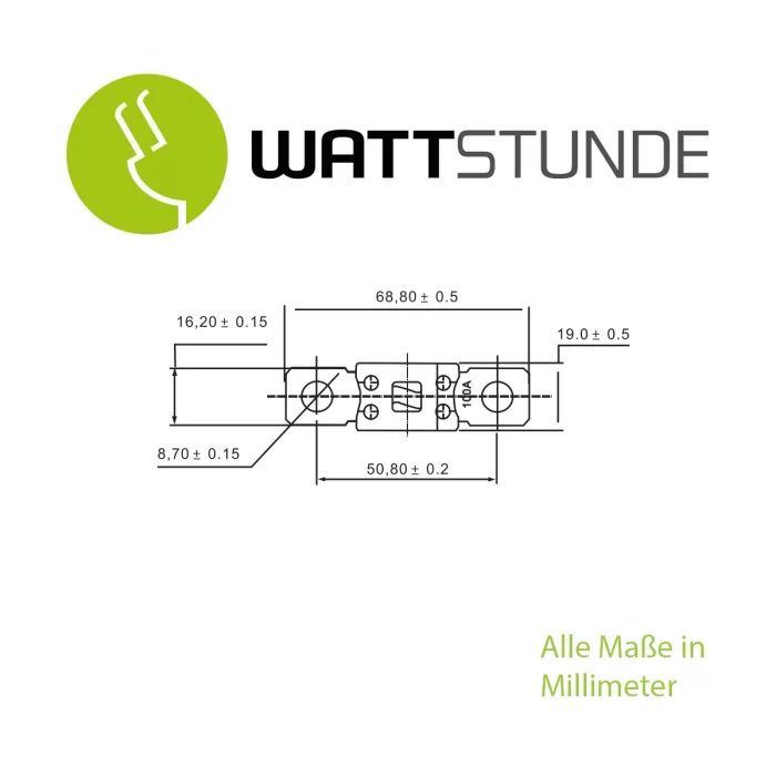 wattstunde-sicherungshalter-schwarz-fuer-anm-hochlastsicherungen_6 Heavy Duty Fuse  2x60A - Image 2