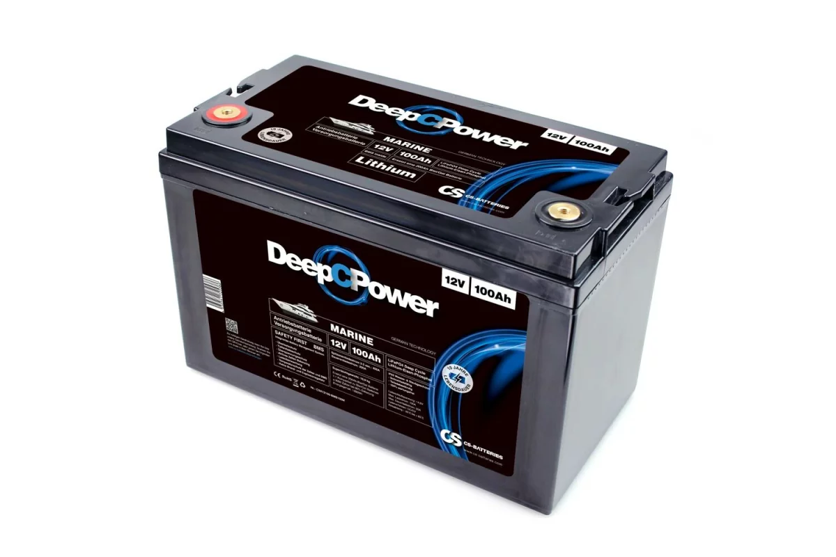 cs-100ah-128v-lithium-lifepo4-marine-boot-batterie CS 100Ah 12V Lithium LiFePO4 Marine/Boat Battery - Image 1