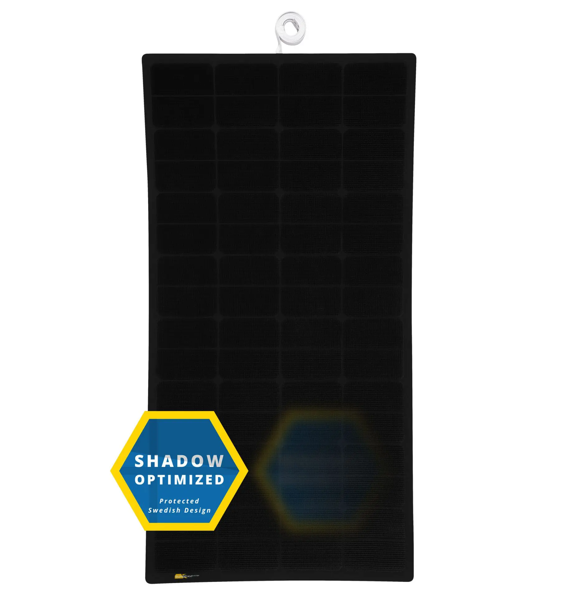 SUNBEAMsystem-sunbeam-system-extra-durable-surface-solar-panel-Maxa-109w-X106x54FS-Black-1 Maxa 109W Black – Flush Solar Panel - Image 1