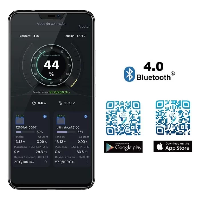 ultimatron-batterie-lithium-ubl-12v-100ah-2 Lithium Battery 12.8V 150Ah PRO 1920Wh LiFePO4 Smart BMS With Bluetooth - Image 2