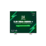 Idealakku IA SERIES Lithium Battery LiFePO4 12V 200Ah Smart BMS with Bluetooth Motorhome Under-Seat Battery with Heating - Image 2