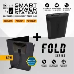 SMART POWER STATION INC. WATERPROOF 62W TOUGH FOLD SOLAR PANEL