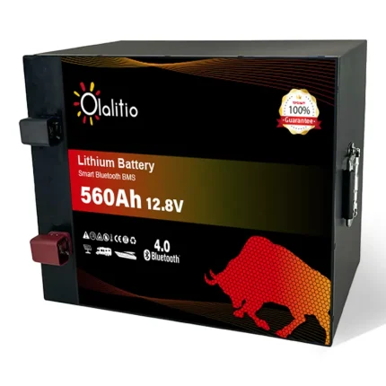 Batterie Lithium 560Ah 12V LiFePO4-Bluetooth-BMS-Olalitio