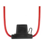 2.5 mm² standard flat fuse holder incl. cable
