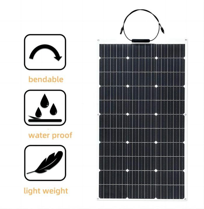150W CPC semi-flexible solar panel - Image 3