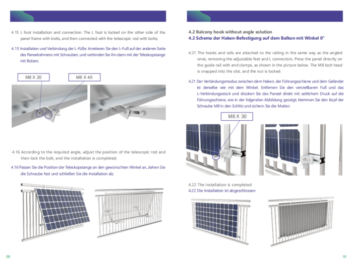 Balcony Easy Solar Bracket - Image 5