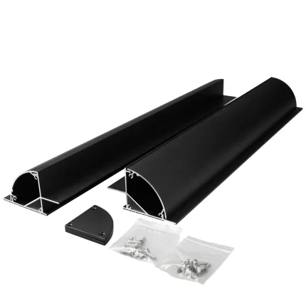 SOLAR MODULE MOUNT HSA+ 55/S ALU BLACK