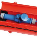 Socket case for electrical connections