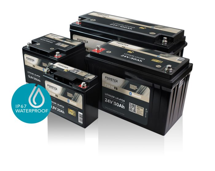 LiFePO₄ Premium Batterie FORSTER F36-100XB 38,4 V/100 Ah 200 A-BMS-2.0 | Bluetooth Mess-Shunt - Image 2