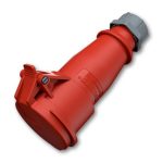 Socket CEE female 5P, 380V, 32A max.