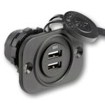 Socket  usb input 12/24 V, output USB 5V.