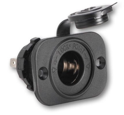 Socket  input 12/24V, output 12/24V IPXX
