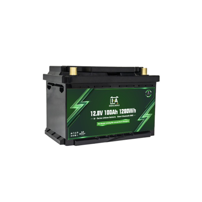 Idealakku IA SERIES Lithium Batterie LiFePO4 12V 100Ah LN3 Smart BMS mit Bluetooth - Image 6