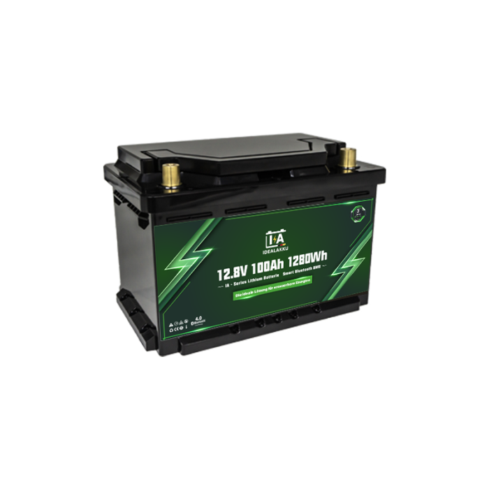 Idealakku IA SERIES Lithium Batterie LiFePO4 12V 100Ah LN3 Smart BMS mit Bluetooth - Image 7