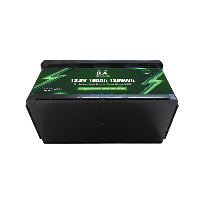 Idealakku IA SERIE Lithium Batterie LiFePO4 12V 100Ah Smart BMS mit Bluetooth - Image 9