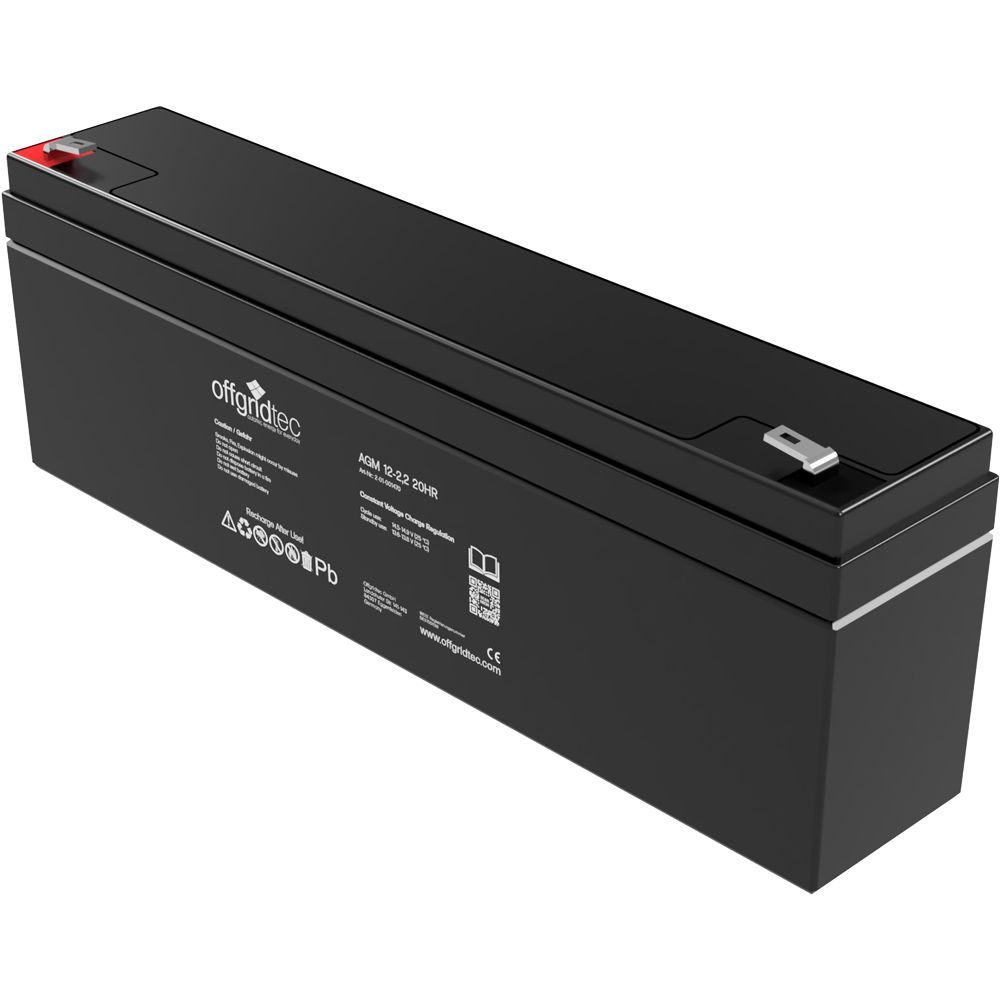 OFFF12-2.2 AGM 2.2Ah 20HR 12V - Solar battery Extremely cycle-resistant - Image 1