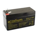 BATTERIE 12V 1.2AH FR (97X43X56) EXALIUM (EXA1.2-12FR)