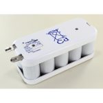 Ni-Cd 12V 4Ah 10VTD flanges Saft battery