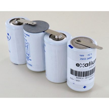 NI-CD battery 4, 8V 4Ah 4VTD