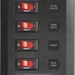 BLUE SEA - Below Deck - Control Panel - 4 circuits