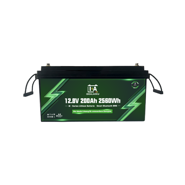 Idealakku IB SERIES Lithium Batterie LiFePO4 12V 200Ah PRO Smart BMS mit Bluetooth - Image 3