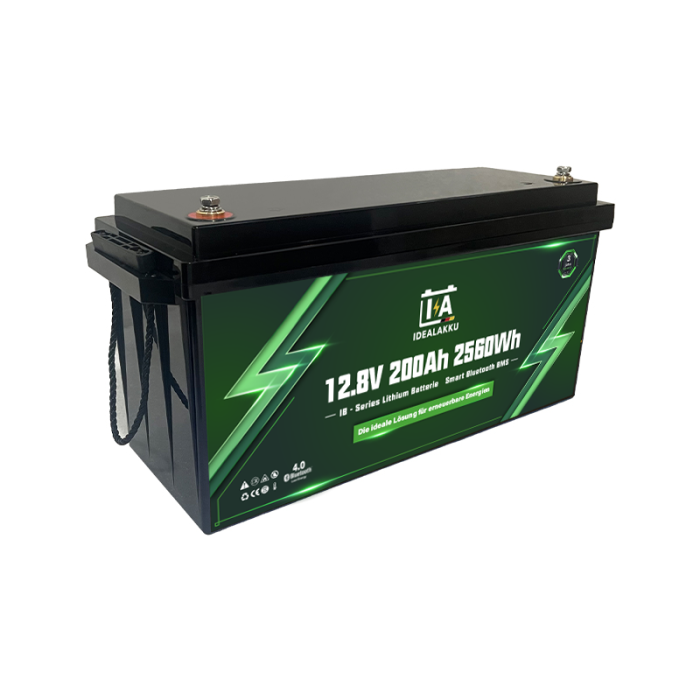 Idealakku IB SERIES Lithium Batterie LiFePO4 12V 200Ah PRO Smart BMS mit Bluetooth - Image 5