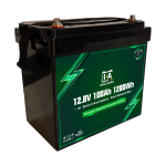 IA-Series LiFePO4 Battery 12V 100Ah Mini Motorhome Under-Seat Battery with Smart-BMS and Bluetooth
