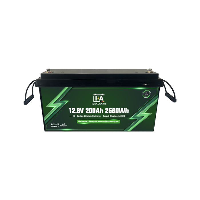 Idealakku IB SERIES Lithium Batterie LiFePO4 12V 200Ah PRO Smart BMS mit Bluetooth - Image 10