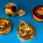 Heavy Brass Antique Ashtray