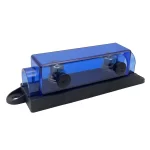 ANL fuse holder with holder for replacement fuse