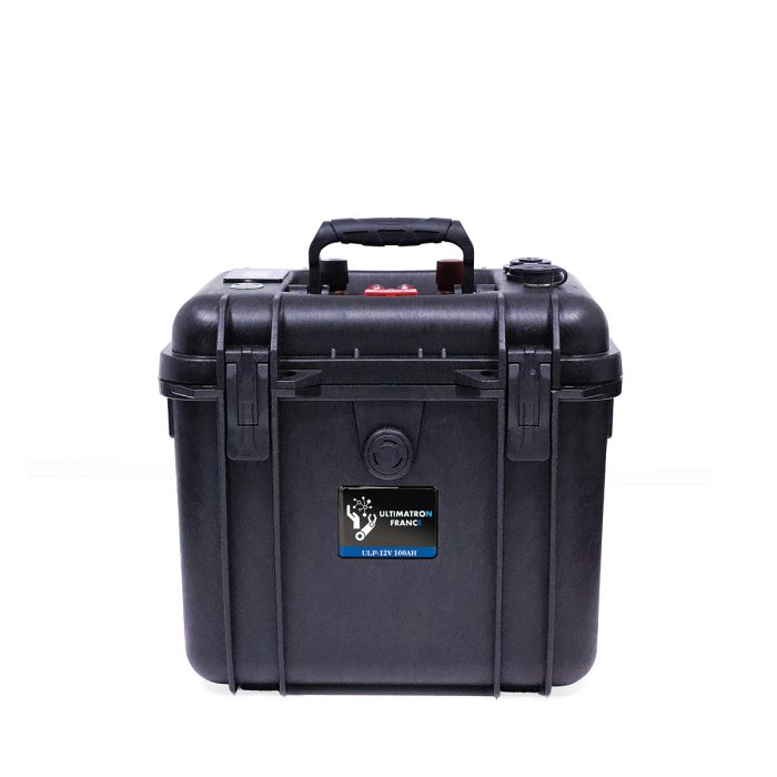 Ultimatron Waterproof Lithium Suitcase Battery 25.6V 50Ah 1280Wh LiFePO4 Smart BMS with Bluetooth - Image 4