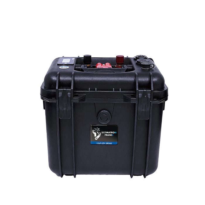 Ultimatron Waterproof Lithium Suitcase Battery 25.6V 50Ah 1280Wh LiFePO4 Smart BMS with Bluetooth - Image 5