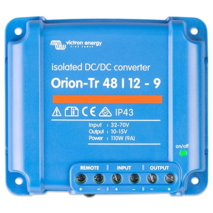 Victron Orion-Tr 48/12-9 isolated DC DC converter 48V to 12V 9A 110W