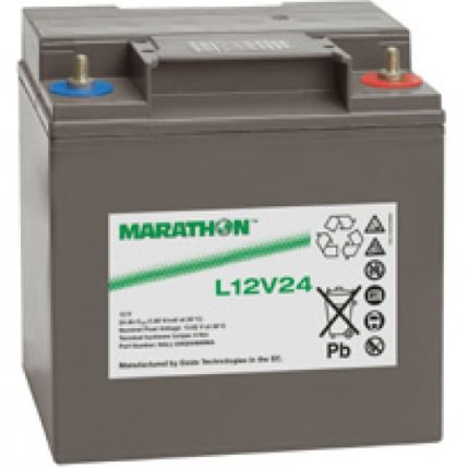 BATTERIE PLOMB 12V 24AH EXIDE (168X127X174)